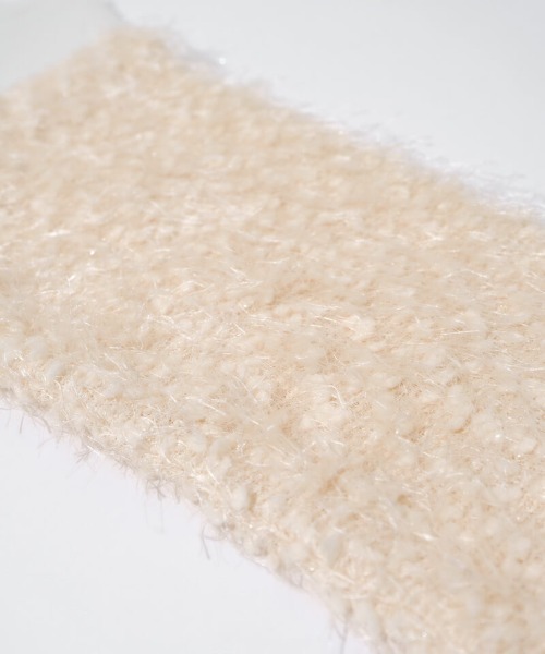 flower（フラワー）の「バブルスノートップ（ニット/セーター・レディース・グレー/ホワイト・FREE）」の15枚目の写真