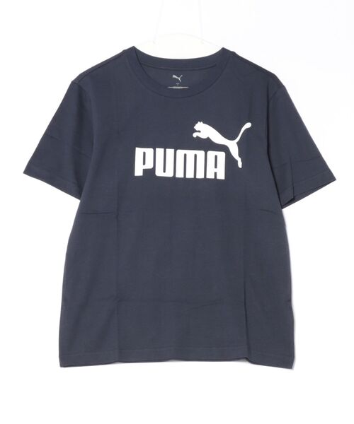 PUMA(プーマ)の「【PUMA】ESS NO.1 ロゴTシャツ(Tシャツ/カットソー・メンズ・グレー/ホワイト/ネイビー/ブラック・L/M/XL/S)」の4枚目の写真