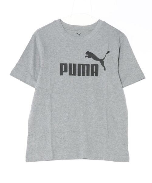 PUMA(プーマ)の「【PUMA】ESS NO.1 ロゴTシャツ(Tシャツ/カットソー・メンズ・グレー/ホワイト/ネイビー/ブラック・L/M/XL/S)」の1枚目の写真