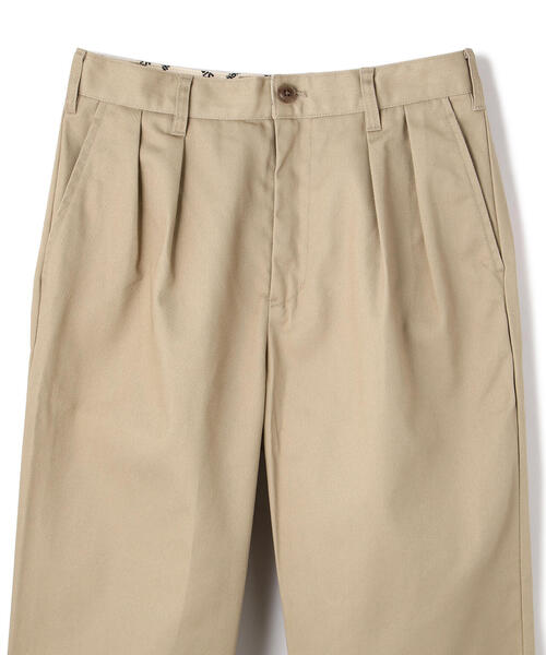 Schott/ショット/TC DOUBLE PLEATED WIDE PANTS/ティーシー 2タック