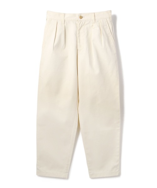 schott（ショット）の「Schott/ショット/TC DOUBLE PLEATED WIDE PANTS/ティーシー 2タック ワイドパンツ（チノパンツ・メンズ・ブラック/カーキ/グレー/キナリ・S/M/L/XL）」の15枚目の写真