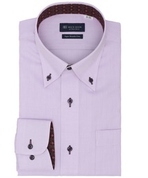TOKYO SHIRTS(トウキョウシャツ)の超形態安定ノーアイロン ボタンダウン 長袖ビジネスワイシャツ(ビジネスシャツ)