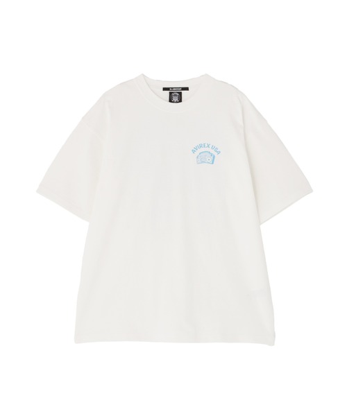 FOAMING T-SHIRT 'AVIREX USA' / フォーミング 半袖Tシャツ