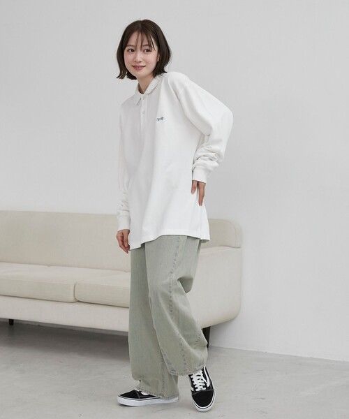 PENNEYS(ぺニーズ)の「Penneys(ぺニーズ)別注ピグメントポロシャツ(ポロシャツ・メンズ・ブラック/ケリーグリーン/オフホワイト・XL/L/M)」の9枚目の写真