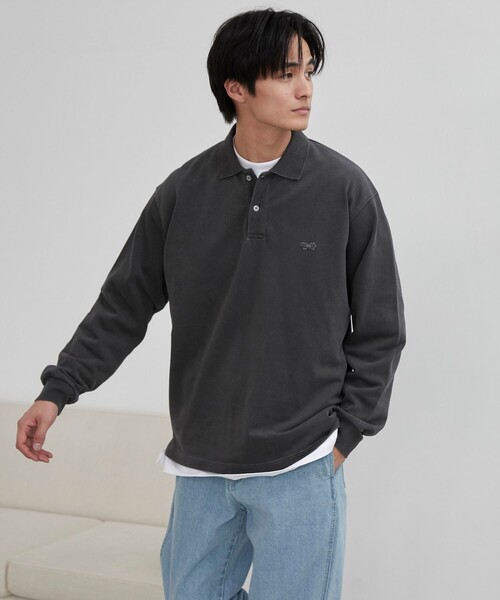 PENNEYS(ぺニーズ)の「Penneys(ぺニーズ)別注ピグメントポロシャツ(ポロシャツ・メンズ・ブラック/ケリーグリーン/オフホワイト・XL/L/M)」の20枚目の写真