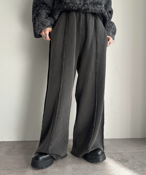 切り替えピグメントスウェットパンツ【ZOZOTOWN限定アイテム