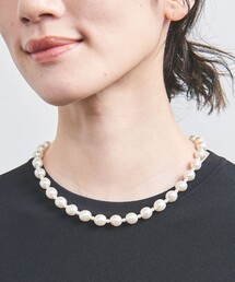 UNITED ARROWS | バロックイミテーションパール リボンネックレス(ネックレス)