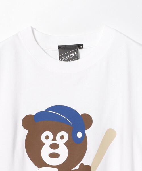 セール】BEAMS T / ベースボール ベア Tシャツ（Tシャツ
