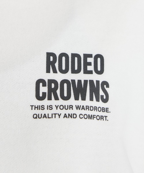RODEO CROWNS WIDE BOWL(ロデオクラウンズワイドボウル)の「王冠 ロゴスウェット(スウェット・レディース・ピンク/イエロー/オフホワイト/ブラック・FREE)」の11枚目の写真