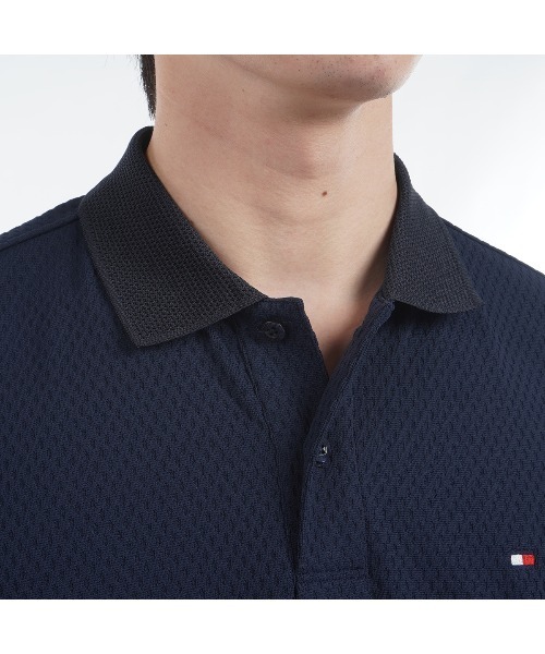 TOMMY HILFIGER GOLF（トミー ヒルフィガー ゴルフ）の「ｶﾗｰﾌﾞﾛｯｸ 半袖ﾎﾟﾛｼｬﾂ（ポロシャツ・メンズ・ホワイト/レッド/ネイビー・L/M/LL）」の13枚目の写真
