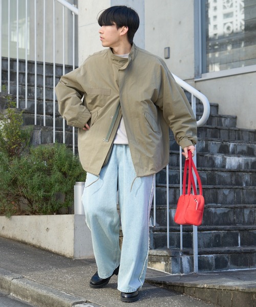 SOUNDSGOOOOD(サウンズグッド)の「【SOUNDS GOOOOD】デニムフリンジワイドパンツ(デニムパンツ・レディース・グレー/サックスブルー/オレンジ・ONE SIZE)」の5枚目の写真