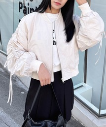 INGNI | 袖リボン付MA-1(MA-1)