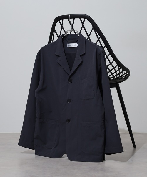FUNALIVE（ファンアライブ）の「4WAY Stretch Tailored Jacket / ストレッチテーラードジャケット unisex（テーラードジャケット・メンズ・ブラック/チャコール/カーキ・M/XL/L）」の3枚目の写真