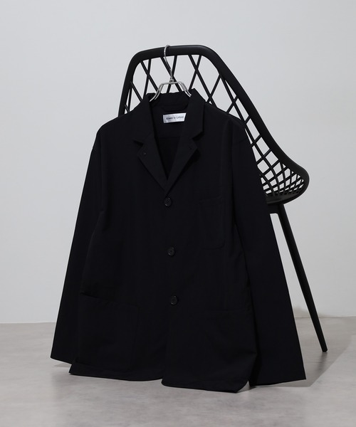 FUNALIVE（ファンアライブ）の「4WAY Stretch Tailored Jacket / ストレッチテーラードジャケット unisex（テーラードジャケット・メンズ・ブラック/チャコール/カーキ・M/XL/L）」の2枚目の写真