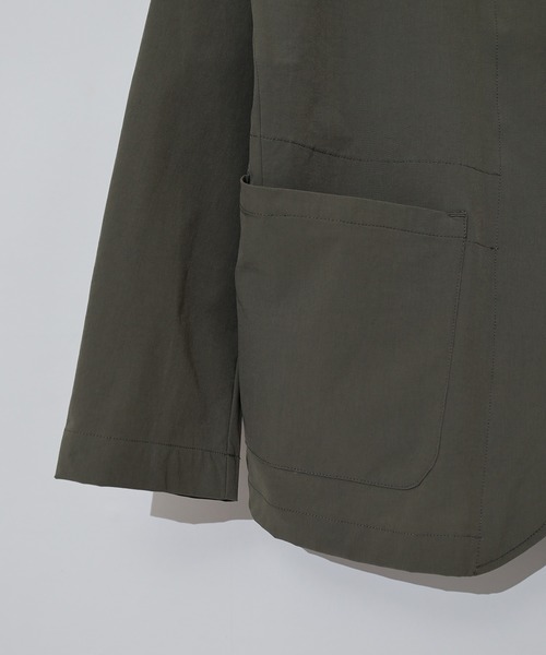 FUNALIVE（ファンアライブ）の「4WAY Stretch Tailored Jacket / ストレッチテーラードジャケット unisex（テーラードジャケット・メンズ・ブラック/チャコール/カーキ・M/XL/L）」の10枚目の写真