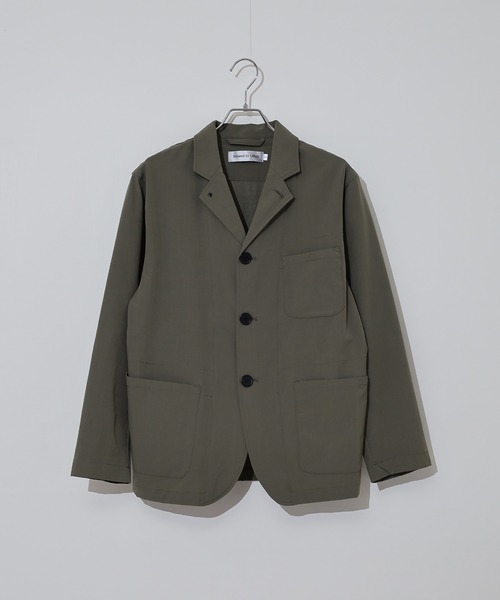 FUNALIVE（ファンアライブ）の「4WAY Stretch Tailored Jacket / ストレッチテーラードジャケット unisex（テーラードジャケット・メンズ・ブラック/チャコール/カーキ・M/XL/L）」の6枚目の写真