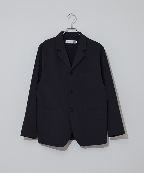 FUNALIVE（ファンアライブ）の「4WAY Stretch Tailored Jacket / ストレッチテーラードジャケット unisex（テーラードジャケット・メンズ・ブラック/チャコール/カーキ・M/XL/L）」の5枚目の写真