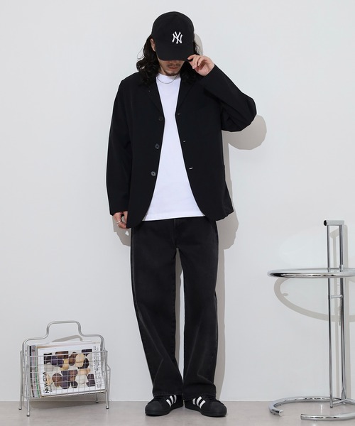 FUNALIVE（ファンアライブ）の「4WAY Stretch Tailored Jacket / ストレッチテーラードジャケット unisex（テーラードジャケット・メンズ・ブラック/チャコール/カーキ・M/XL/L）」の19枚目の写真