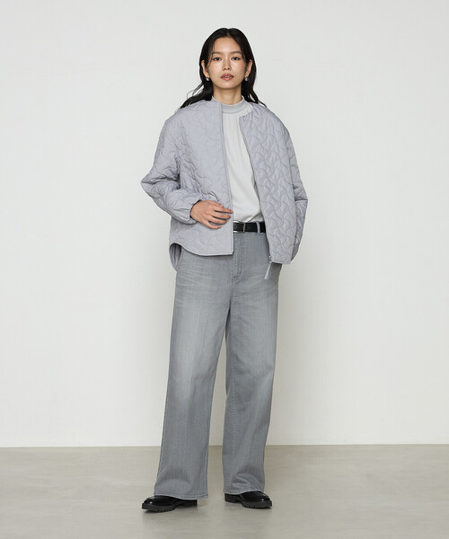 K.T KIYOKO TAKASE（キヨコタカセ）の「10オンス リングオールドストレッチ センタープレスデニム（デニムパンツ・レディース・ワンウォッシュ/ライトグレー/ライトインディゴブルー・9号/7号/11号）」の15枚目の写真