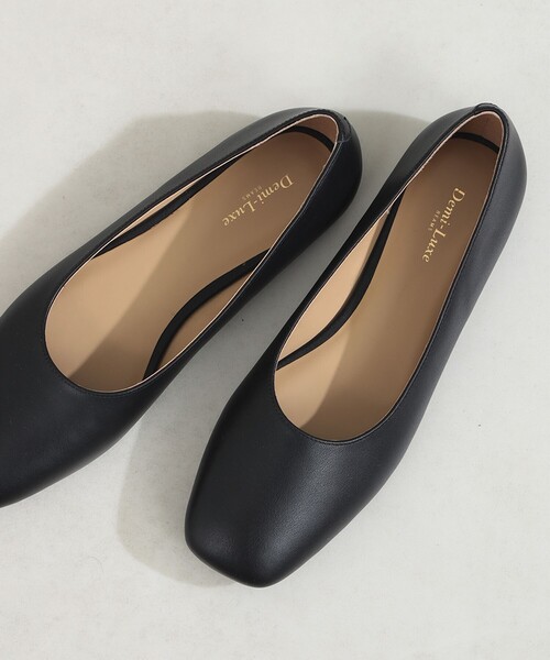 Demi-Luxe BEAMS（デミルクス ビームス）の「フラット パンプス（パンプス・レディース・ブラック/シルバー・37/36/38）」の2枚目の写真