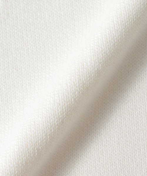 Jines（ジネス）の「ジャガードロゴクルーネックニット（ニット/セーター・レディース・ホワイト/ネイビー/グリーン/レンガ・38）」の16枚目の写真