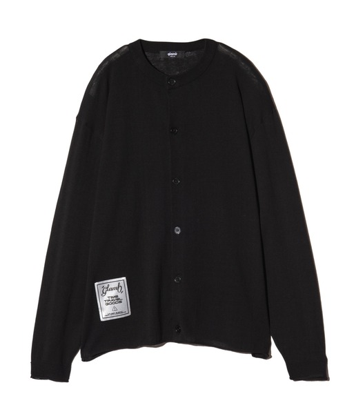 glamb(グラム)の「Round Neck Cardigan / ラウンドネックカーディガン(カーディガン/ボレロ・メンズ・ブラック/レッド・M/L)」の15枚目の写真