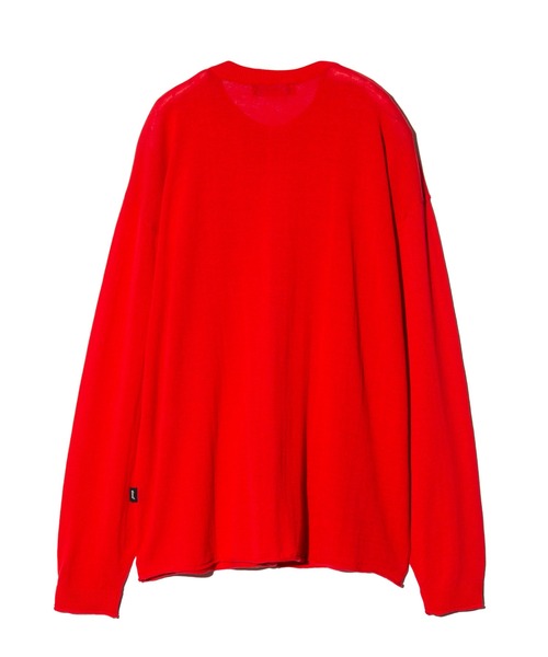 glamb(グラム)の「Round Neck Cardigan / ラウンドネックカーディガン(カーディガン/ボレロ・メンズ・ブラック/レッド・M/L)」の17枚目の写真