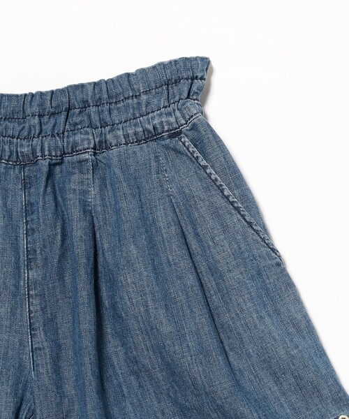 Lee（リー）の「Lee / キュロットパンツ 2025SS（110～150cm）（その他パンツ・キッズ・インディゴブルー/ブルー系その他3/ホワイト系その他5・110/120/130/150/140）」の8枚目の写真