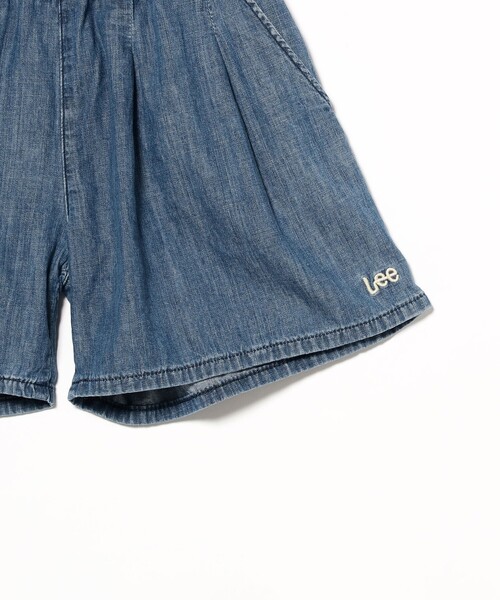 Lee（リー）の「Lee / キュロットパンツ 2025SS（110～150cm）（その他パンツ・キッズ・インディゴブルー/ブルー系その他3/ホワイト系その他5・110/120/130/150/140）」の9枚目の写真