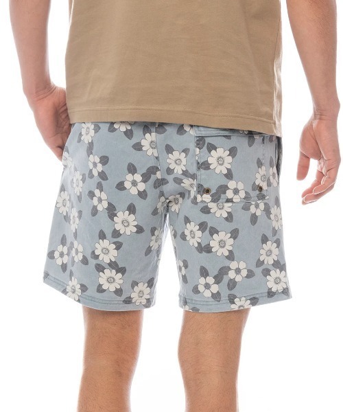 RVCA（ルーカ）の「RVCA メンズ ESCAPE ELASTIC PRINT SHORT 17 ショートパンツ 【2025年春夏モデル】/ルーカウエストゴムショートパンツ（その他パンツ・メンズ・グレー系その他・SMALL/X-LARGE/LARGE）」の2枚目の写真