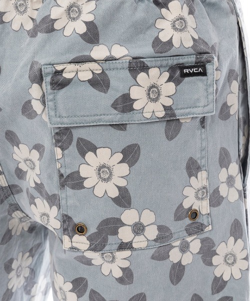 RVCA（ルーカ）の「RVCA メンズ ESCAPE ELASTIC PRINT SHORT 17 ショートパンツ 【2025年春夏モデル】/ルーカウエストゴムショートパンツ（その他パンツ・メンズ・グレー系その他・SMALL/X-LARGE/LARGE）」の5枚目の写真