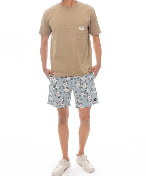 RVCA（ルーカ）の「RVCA メンズ ESCAPE ELASTIC PRINT SHORT 17 ショートパンツ 【2025年春夏モデル】/ルーカウエストゴムショートパンツ（その他パンツ・メンズ・グレー系その他・SMALL/X-LARGE/LARGE）」の8枚目の写真
