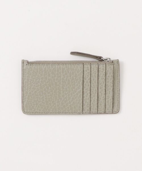 Maison Margiela（メゾンマルジェラ）の「Maison Margiela CARD HOLDER ZIP EW（財布・レディース・ライトグレー・FREE）」の2枚目の写真