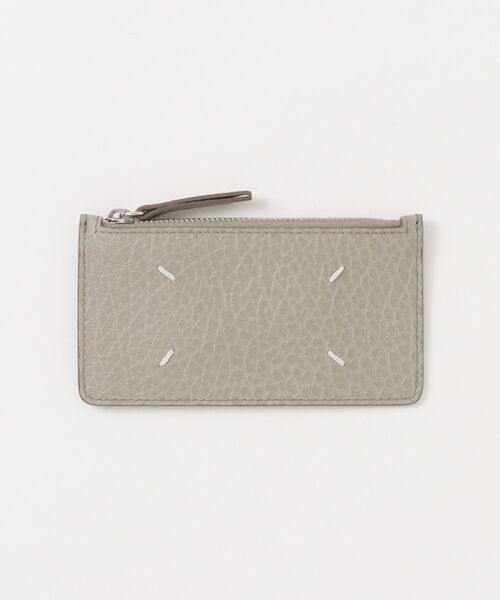 Maison Margiela（メゾンマルジェラ）の「Maison Margiela CARD HOLDER ZIP EW（財布・レディース・ライトグレー・FREE）」の5枚目の写真