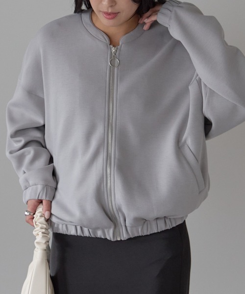 セール】【Fizz/フィズ】 ダンボールギャザーブルゾン（ブルゾン