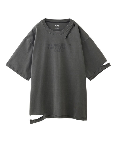 セール】FADED DISTRESSED S/S TEE（Tシャツ/カットソー）｜X