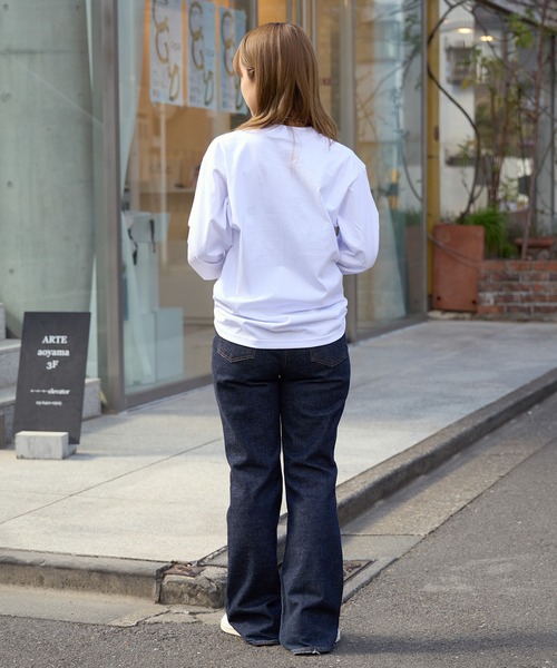 PRO CLUB （プロクラブ）の「▲PRO CLUB Heavyweight T-SHIRTS/プロクラブ 6.5オンス ヘビーウェイト 114 クルーネック 長袖Tシャツ 無地Tシャツ ロンT カットソー 秋物 秋服 2026年秋冬（Tシャツ/カットソー・レディース・ホワイト/ブラック・S/M/L/XL）」の7枚目の写真