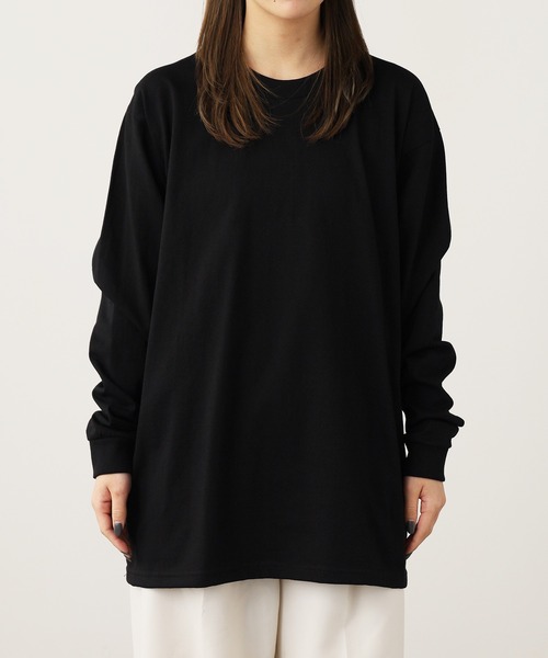 PRO CLUB （プロクラブ）の「▲PRO CLUB Heavyweight T-SHIRTS/プロクラブ 6.5オンス ヘビーウェイト 114 クルーネック 長袖Tシャツ 無地Tシャツ ロンT カットソー 秋物 秋服 2026年秋冬（Tシャツ/カットソー・レディース・ホワイト/ブラック・S/M/L/XL）」の20枚目の写真