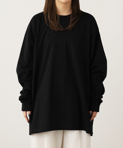 PRO CLUB （プロクラブ）の「▲PRO CLUB Heavyweight T-SHIRTS/プロクラブ 6.5オンス ヘビーウェイト 114 クルーネック 長袖Tシャツ 無地Tシャツ ロンT カットソー 秋物 秋服 2026年秋冬（Tシャツ/カットソー・レディース・ホワイト/ブラック・S/M/L/XL）」の21枚目の写真