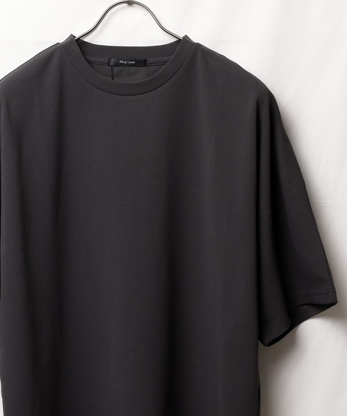 ARCHIVER(アーカイバ)の「【RS】【Bling leads】梨地オーバーサイズクルーネックT(Tシャツ/カットソー・レディース・ライトグレー・MEDIUM)」の2枚目の写真