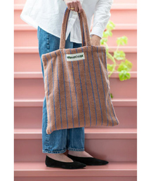 Rouge vif（ルージュヴィフ）の「【追加】【BONGUSTA/ボングスタ】NARAM TOTEBAG/トートバッグ/ストライプ/A4収納可能（トートバッグ）」