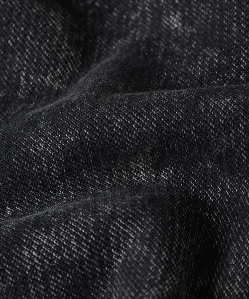 G-STAR（ジースター）の「ACID WASH LOOSE SWEATER/ヴィンテージライクウォッシュ加工ショートスリーブスウェット（Tシャツ/カットソー・メンズ・ブルー系その他/ブラウン系その他/ブラック系その他・LARGE/MEDIUM/X-LARGE/X-SMALL/SMALL）」の21枚目の写真