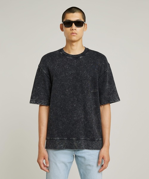 ACID WASH LOOSE SWEATER/ヴィンテージライクウォッシュ加工