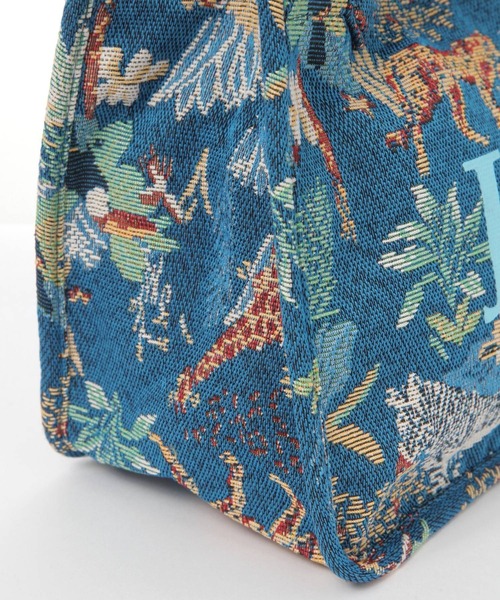 studio CLIP（スタディオクリップ）の「ジャガードトートバッグ S（トートバッグ・レディース・ブルー/アイボリー/ベージュ/ホワイト/ブラウン・FREE）」の18枚目の写真