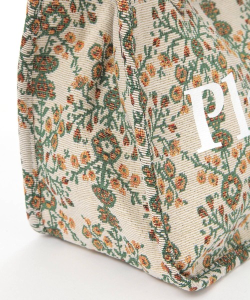 studio CLIP（スタディオクリップ）の「ジャガードトートバッグ S（トートバッグ・レディース・ブルー/アイボリー/ベージュ/ホワイト/ブラウン・FREE）」の22枚目の写真