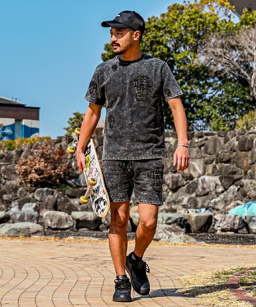 adamsJUGGLER(アダムスジャグラー)の「RTEG M/クロスティー(Tシャツ/カットソー・メンズ・ブラック/ブルー・S/M/L/XL)」の4枚目の写真