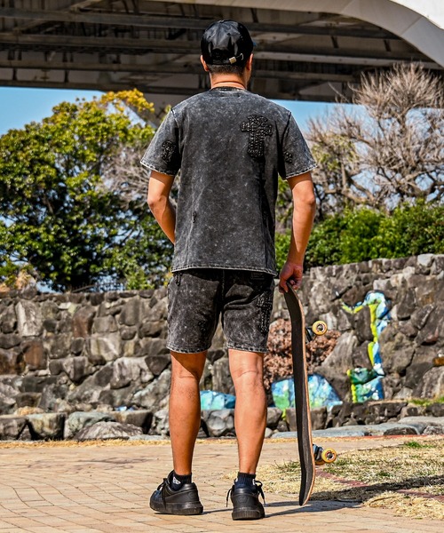 adamsJUGGLER(アダムスジャグラー)の「RTEG M/クロスティー(Tシャツ/カットソー・メンズ・ブラック/ブルー・S/M/L/XL)」の6枚目の写真