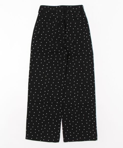 Mela(メラ)の「DAISYドットデニム(デニムパンツ・レディース・ホワイト/ブラック・XS/S/M/L)」の8枚目の写真