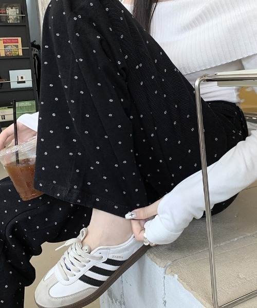 Mela(メラ)の「DAISYドットデニム(デニムパンツ・レディース・ホワイト/ブラック・XS/S/M/L)」の21枚目の写真