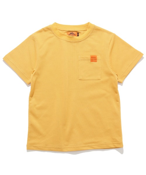 KRIFF MAYER Kid's Collection（クリフメイヤーキッズコレクション）の「さらっとプリントT（ロゴ）（Tシャツ/カットソー・キッズ・カーキ/マスタード/チャコール/グレー・170/120/160/150/140/130）」の17枚目の写真